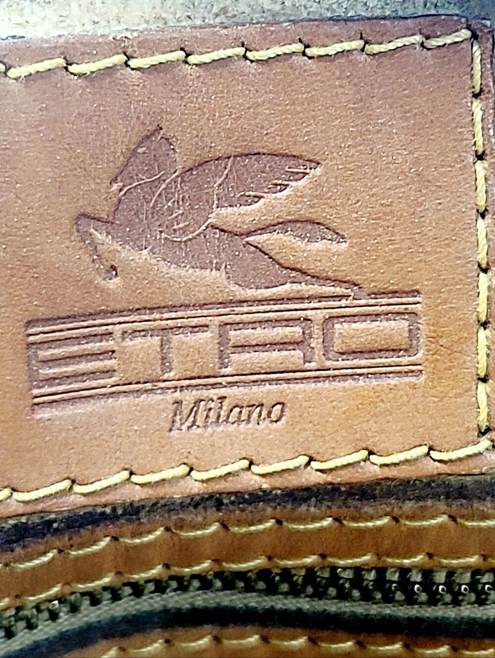 Etro Leather Drawstring Bag - Picture 3 of 7